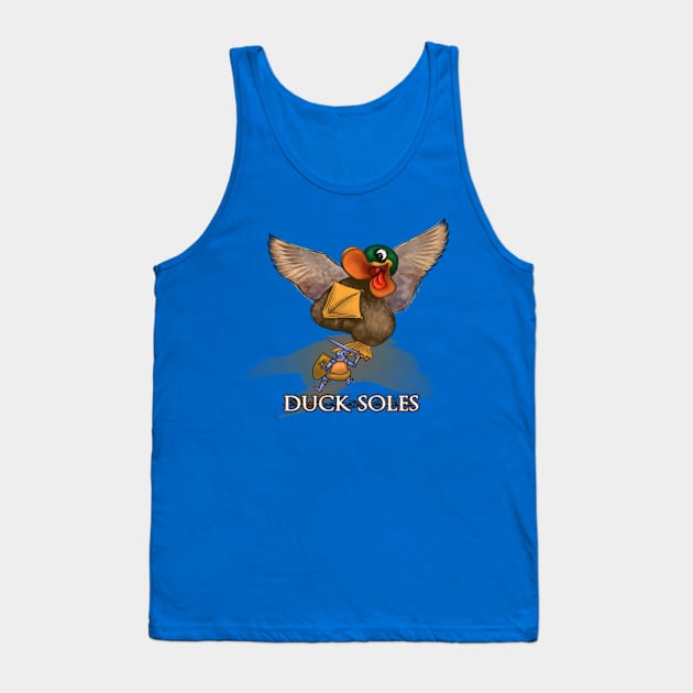 Duck Soles Tank Top by Chentzilla